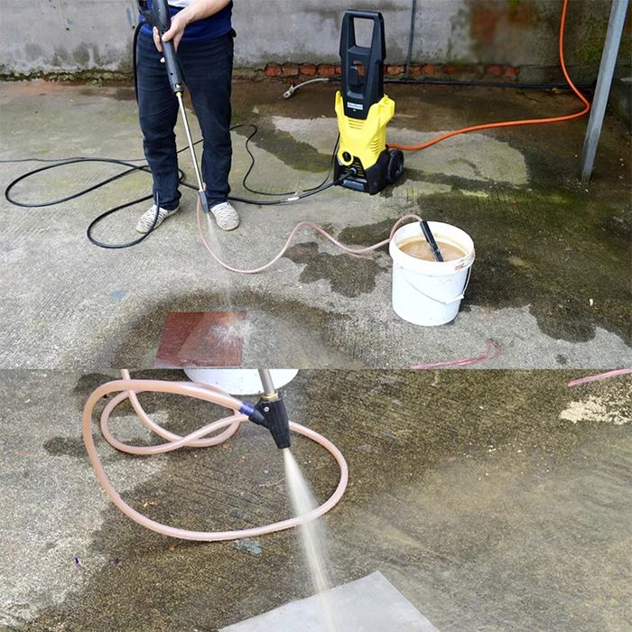 Zestaw do Piaskowania z Dyszą Ceramiczną – Wąż 3m, Lanca 460mm