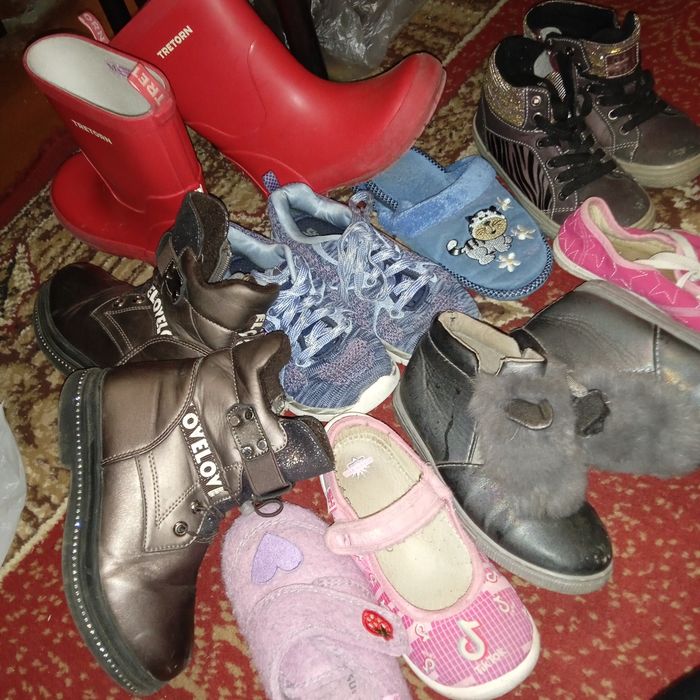 Гумачки резинові сапожки Деми ботинки ботиночки с ушками на девочку на