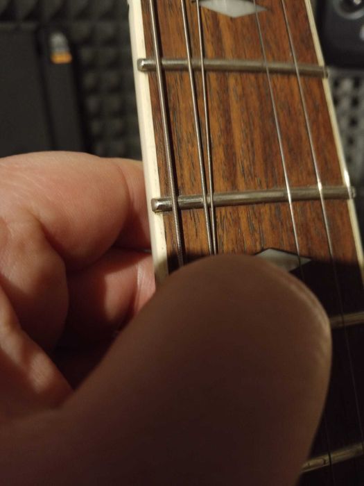 Kolekcjonerska gitara Samick Linda JTR, sygnowana J.T. Riboloff ...
