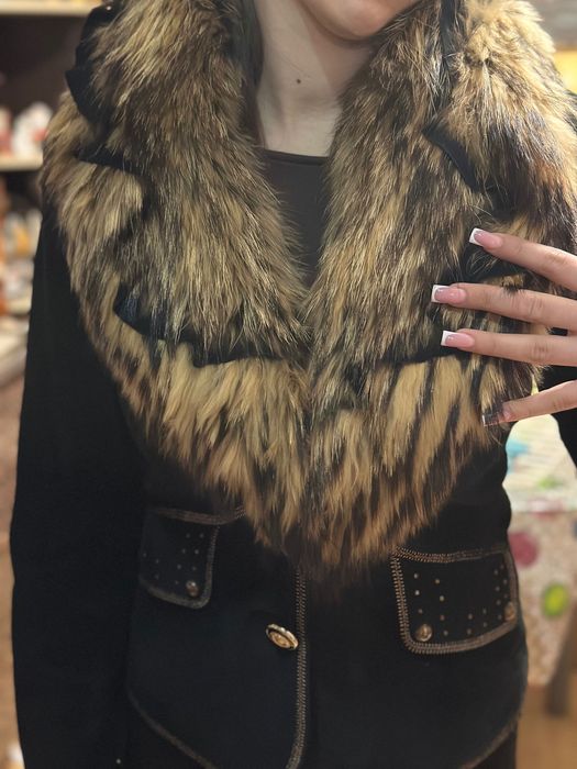 Продам  натуральну дублянку піджак р46