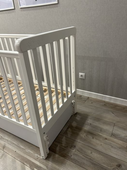 Дитяче ліжко Верес ЛД-12 з маятником і шухлядою