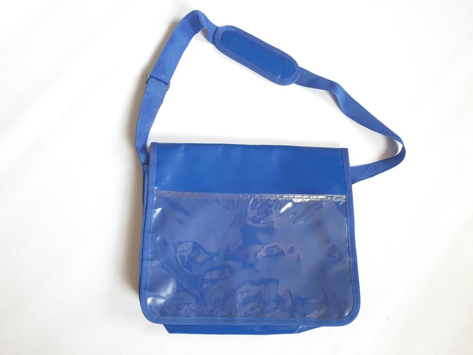 NOWA duża torba na ramię przezroczysta nieprzemakalna plandeka