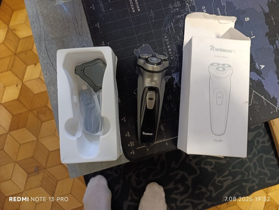 Golarka męska NWOUIIAY YH-301 z obrotową głowicą USB-C