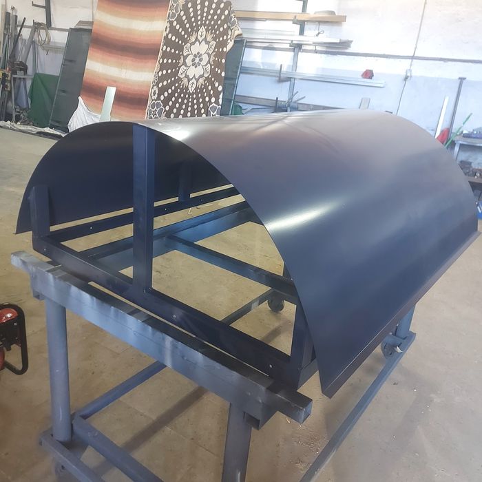 Cobertura para Chaminé em chapa com encaixe 1455x1050