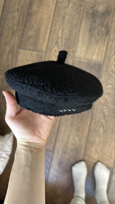 Берет FURT чорний (вовняний)