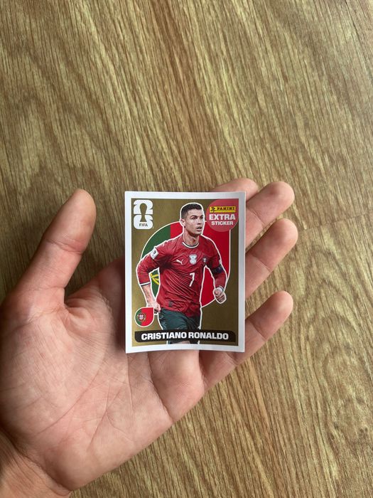 Cromo Legend Gold (ouro) do Cristiano Ronaldo Mundial de 2026