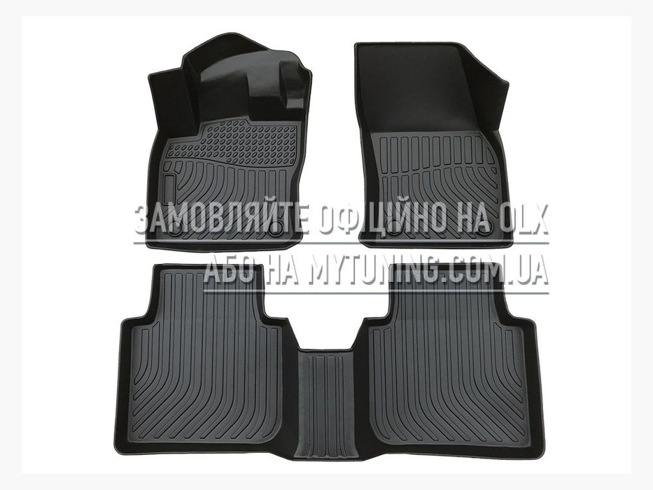 3D килимки VW Tiguan Фольксваген Тігуан 2016–2024 в салон | Havoc