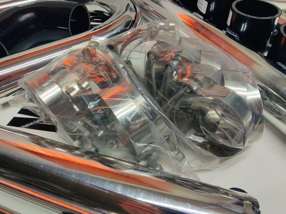 Kit tubagens de intercooler alumínio universal P