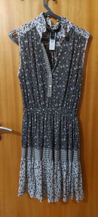 Vestido comprido flores