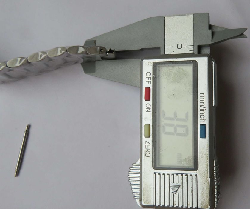 bransoleta  do zegarka  stalowa   20   22  mm