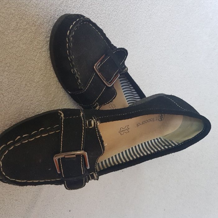 t.taccardi mokasyny skóra rozm.38/25,3cm