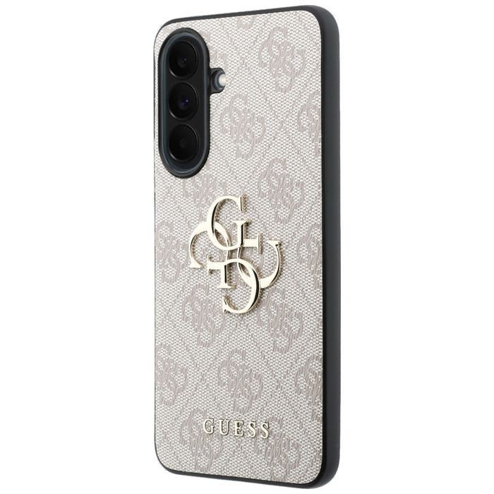 Guess nakładka HC PU 4G Big Logo do Samsung Galaxy A37 różowa
