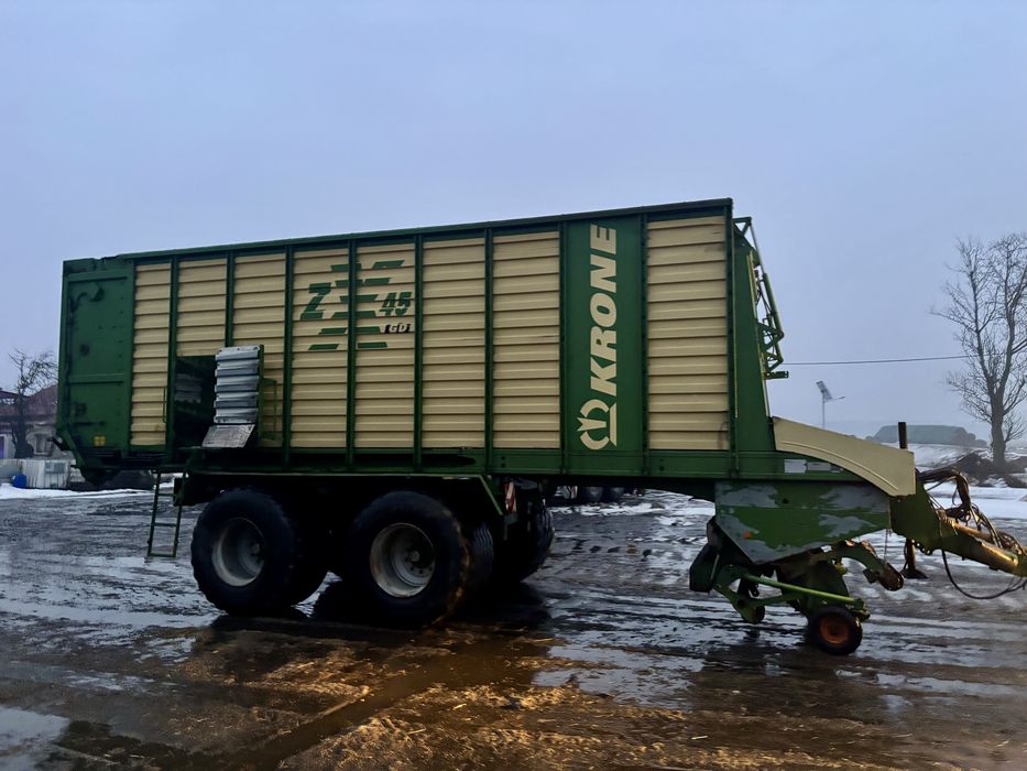 Krone ZX 45 gd, Przyczepa Samozbierająca