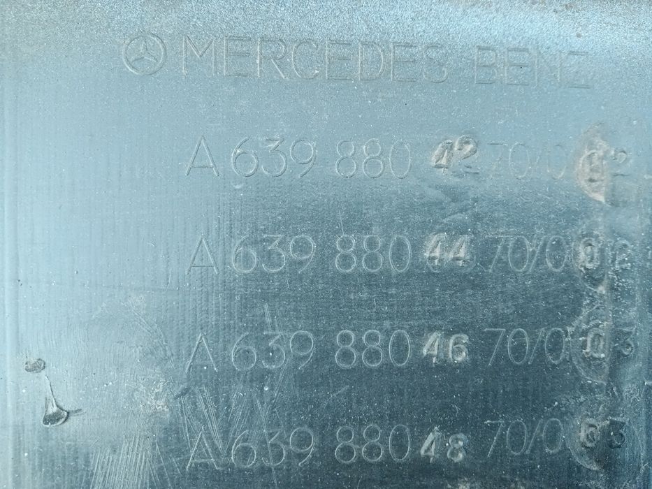Parachoques Mercedes Vito para choques 2007