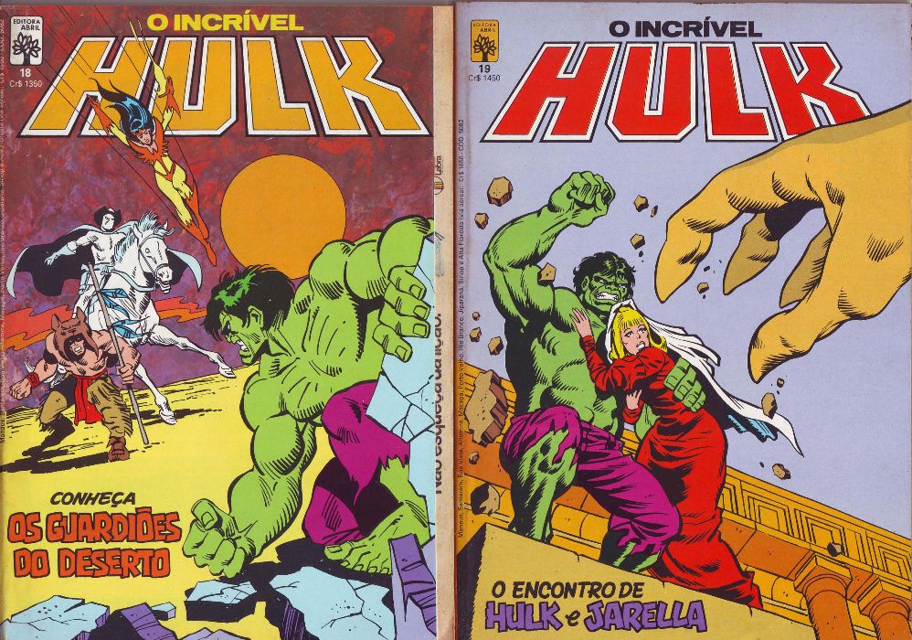 BD Marvel - H U L K - n.º 06 a 50