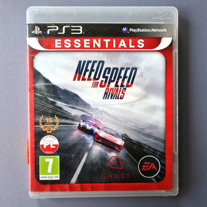 Need For Speed Rivals PL Ps3 POLSKIE NAPISY NFS Wyścigi