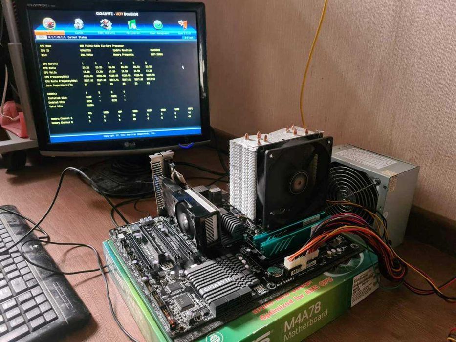 Комплект AM3+ Gigabyte GA-990FXA-UD3 + FX 6300 + 16Gb DDR3 + Fan