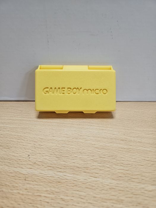 Caixa Gameboy Micro em 3D