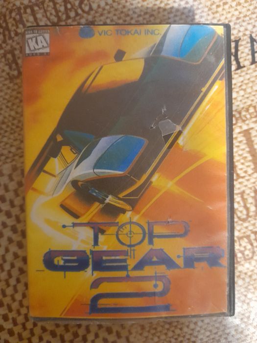Картридж Top Gear 2 на Sega Mega Drive 2