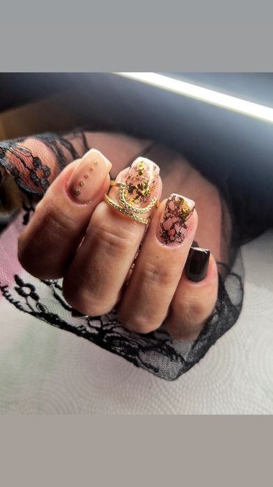 Paznokcie hybrydowe i żelowe  .