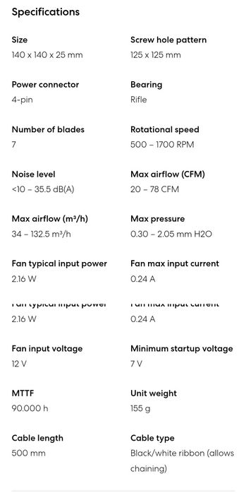 3 Ventoinhas Fractral Aspect 14 PWM
