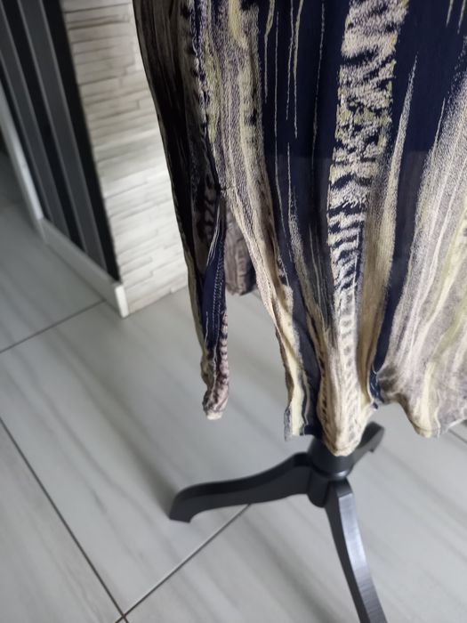 Śliczna mazana bluzka CM Claudia-Moden na 42 XL.