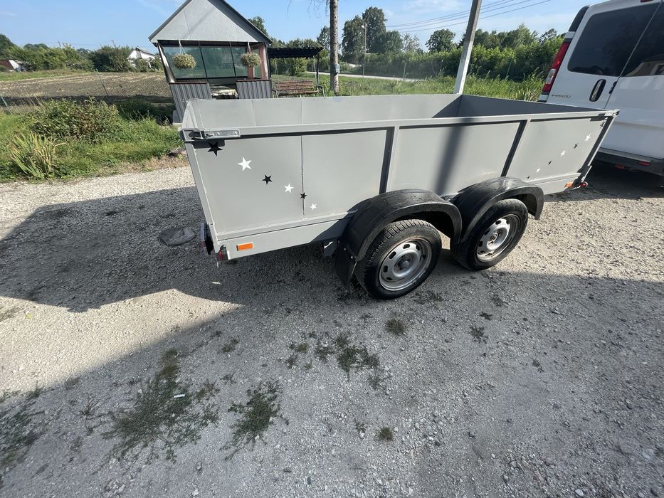 Продам прицеп та мульчер косілку