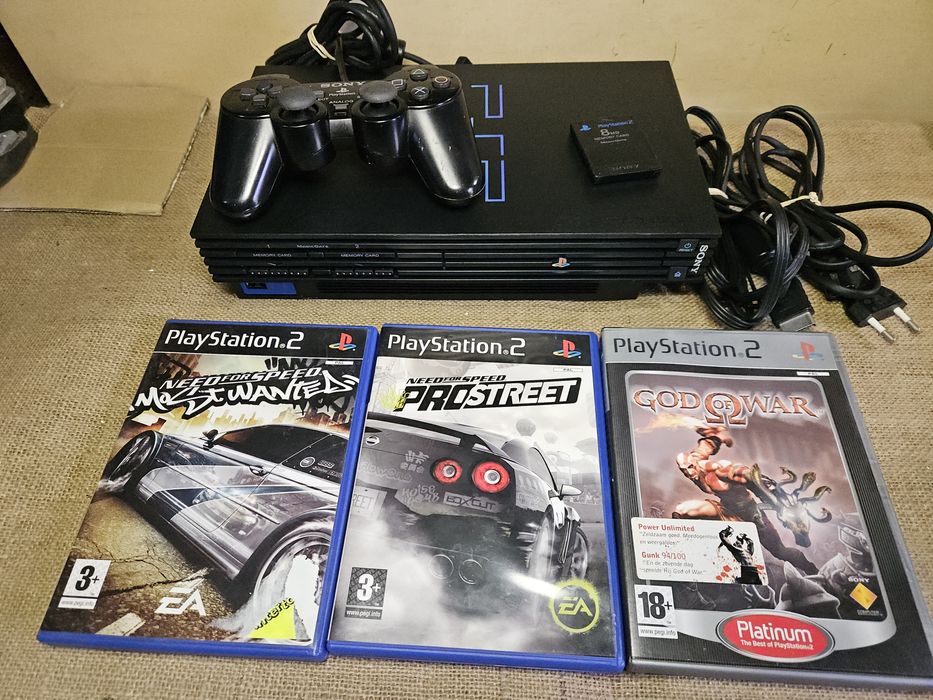 Consola ps2 com jogos