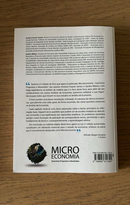 Microeconomia – Exercícios Propostos e Resolvidos : 2ª Edição64285604088449121