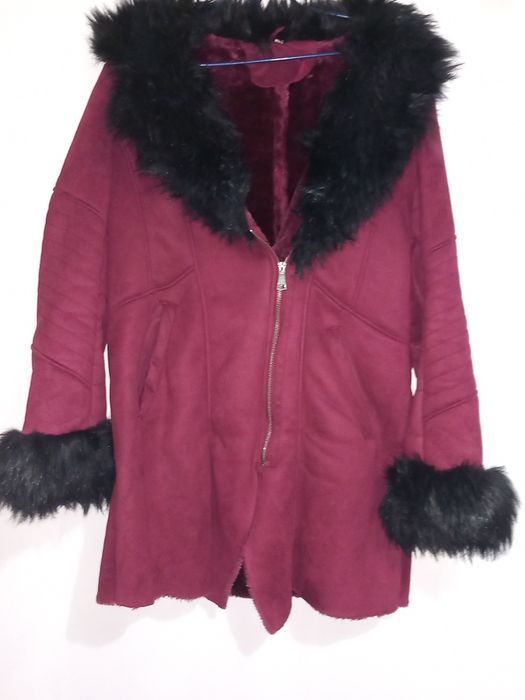 Casaco com gola pêlo