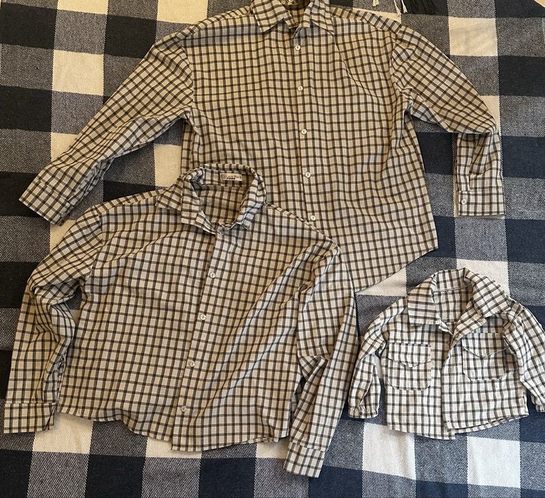 Сімейний комплект сорочок (тато + мама + дитина) | Family look