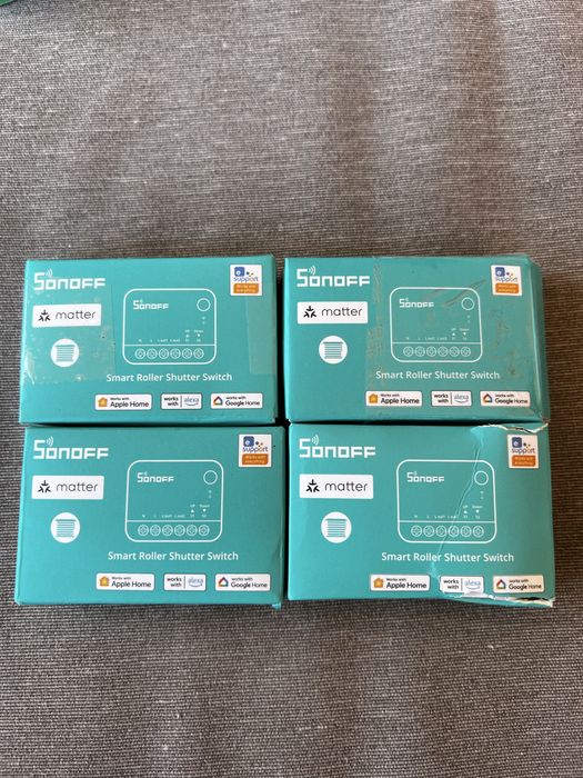 4x Sonoff z Matter, Smart Roller Shuter Switch- Nowe#12