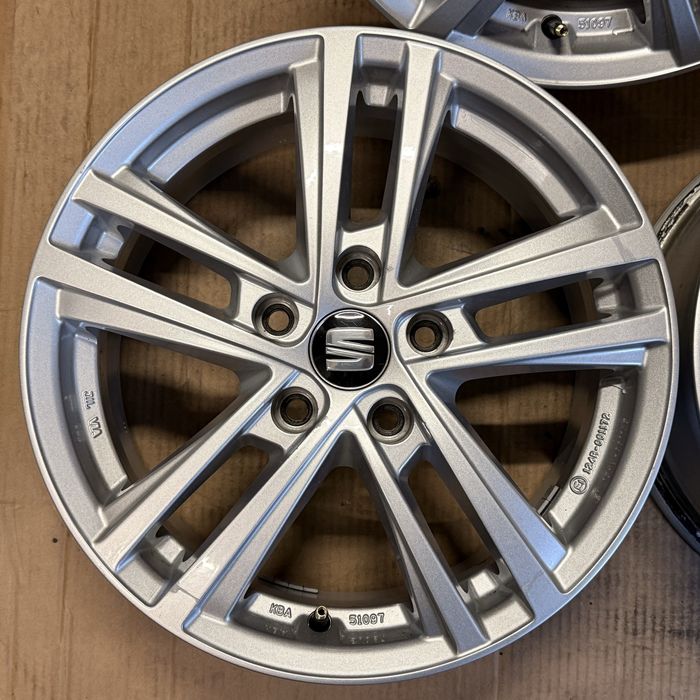 Oryg. alufelgi SEAT 16” 5x112/ ET46/ 6,5Jx16H2 z czujnikami TPMS