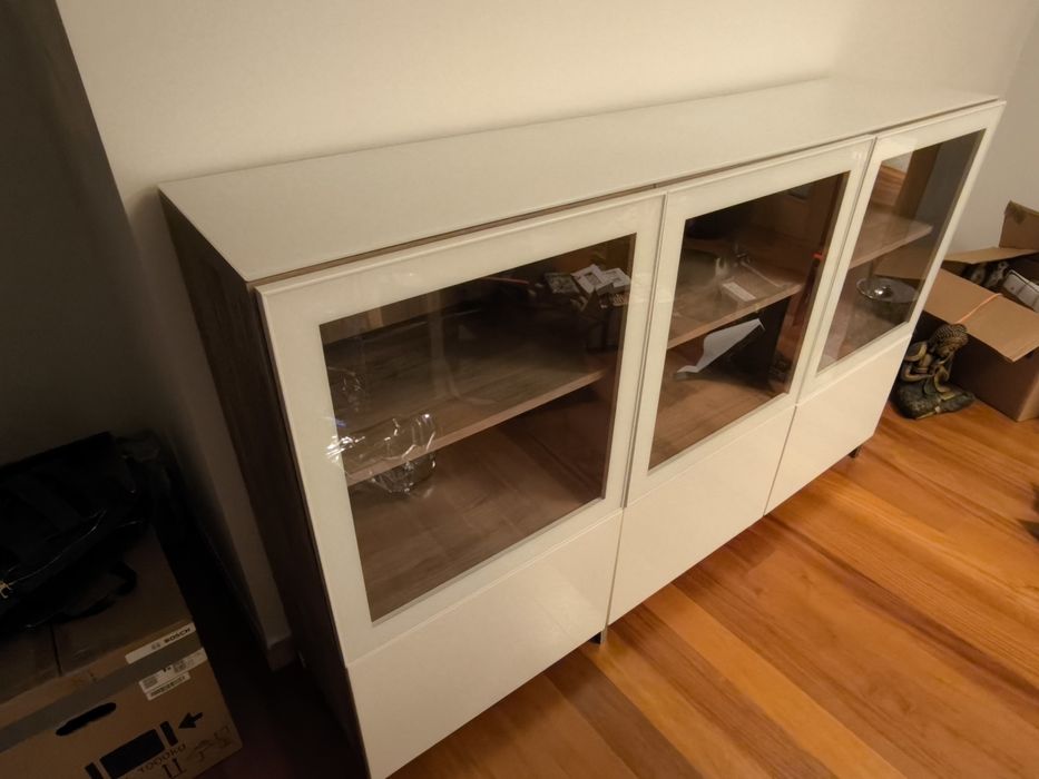 Móvel louceiro/vitrine modular (IKEA)