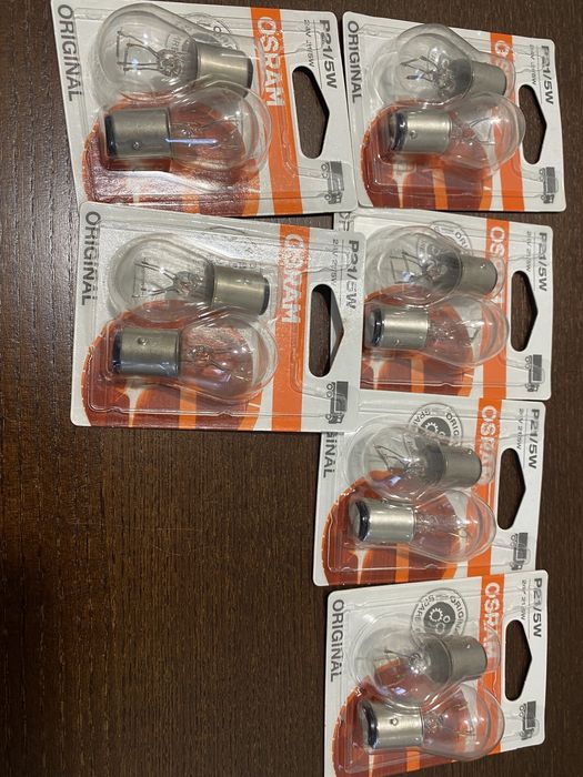 Лампа стоп/габарит P21W/5w Osram 24V