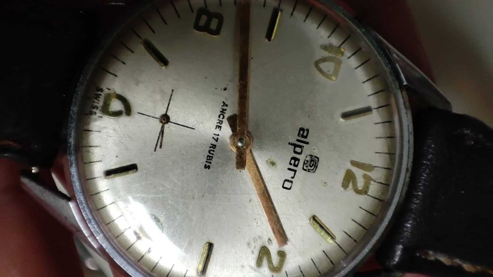 Relógio raríssimo marca alpero