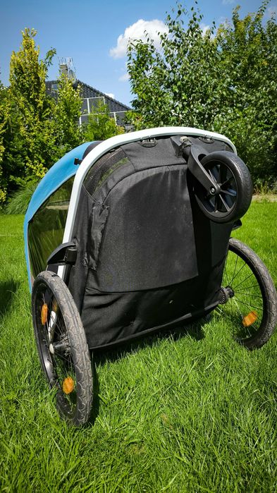 Hamax Avenida Twin – przyczepka dla 2 dzieci | amortyzacja | wysyłka