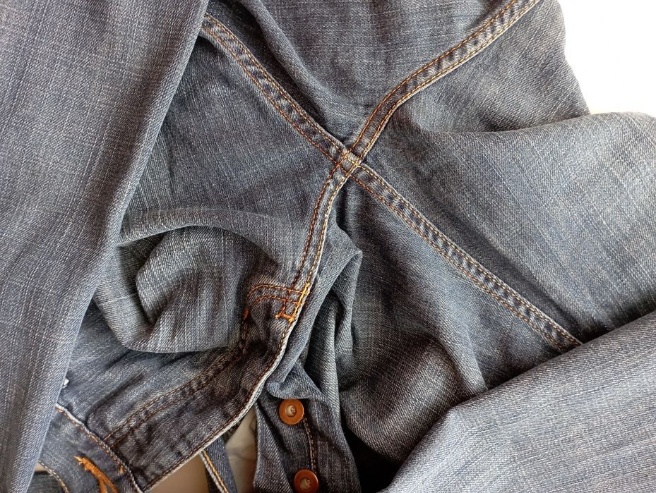 Spodnie jeansowe męskie rozm W34 (dł.nogawki 111cm)Next