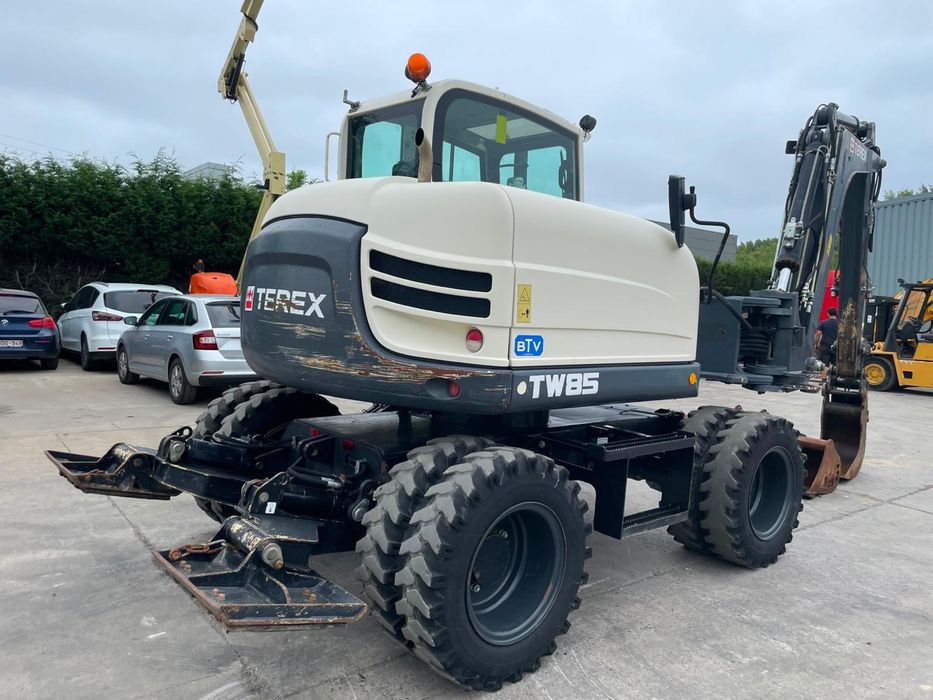 Terex TW85 колісний Екскаватор
