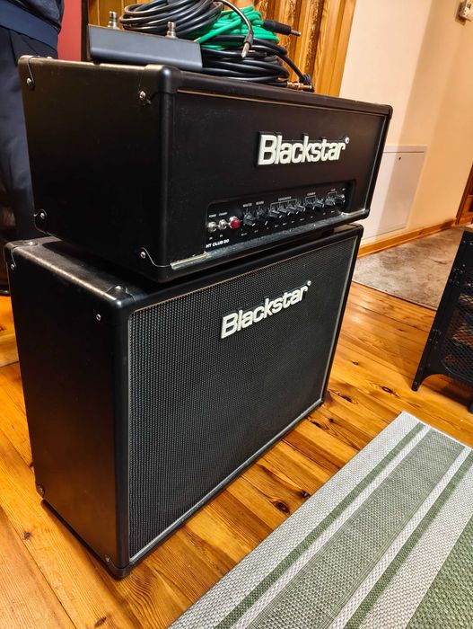 Custom Blackstar HT CLUB 50, Custom kolumna HTV 212 + footswich.