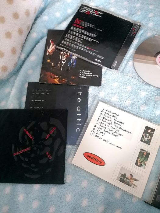 Conjunto 5 eps bandas Underground Portuguesas