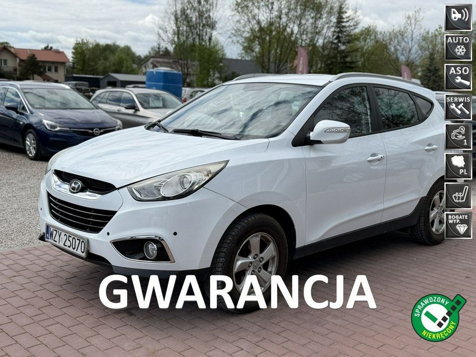 Hyundai ix35 Gwarancja, 4WD, Niski Przebieg, Wypas, Super Stan
