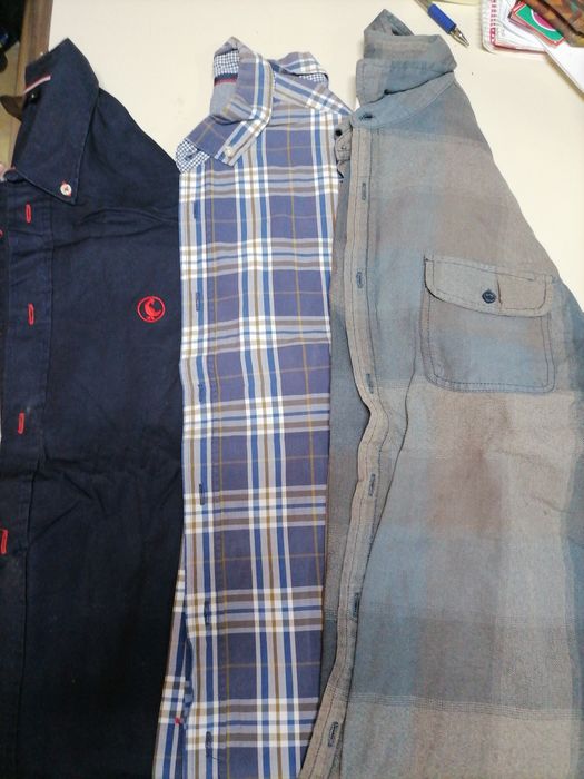 Lotes camisas de homem