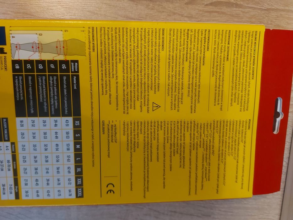 Rajstopy Uciskowe dla kobiet w ciąży CCL2 rozmiar L