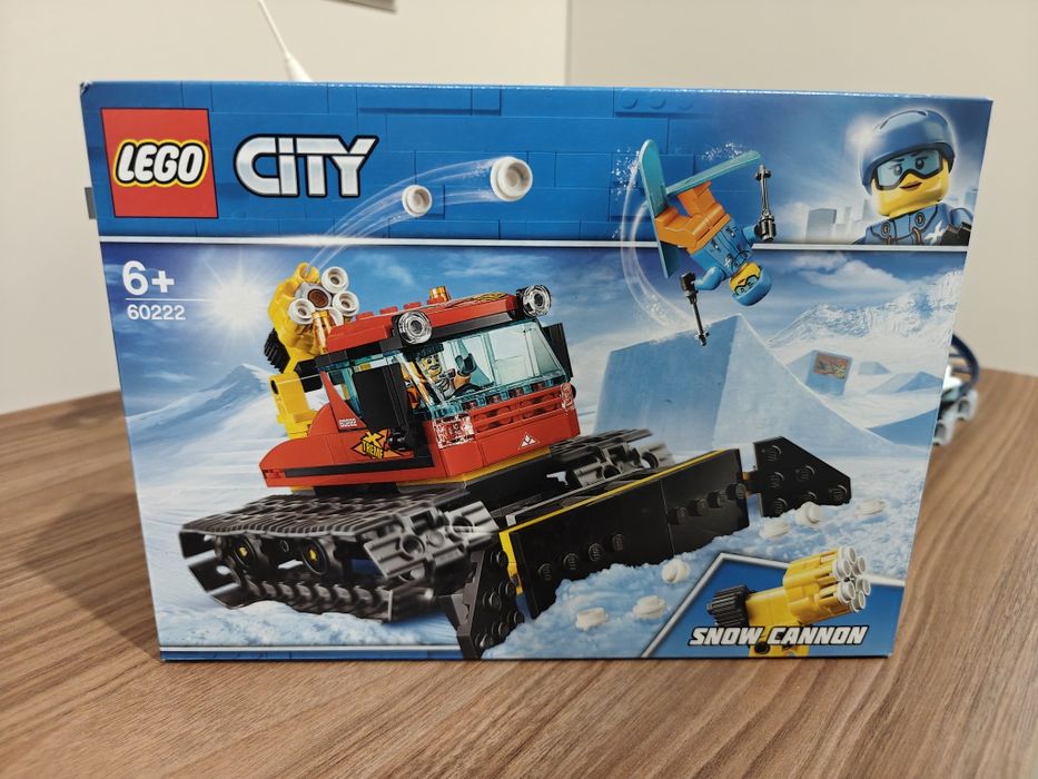 Nowy Lego 60222 City - Pług gąsienicowy
