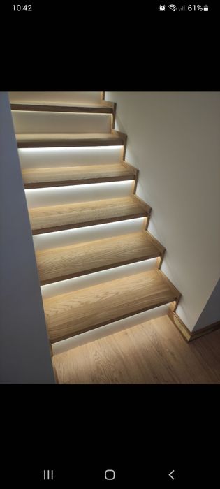 schody, stopnie drewniane sosnowe,dębowe, jesionowe