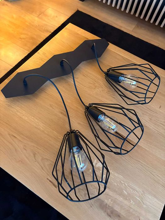 Lampa wisząca w stylu loft/retro
