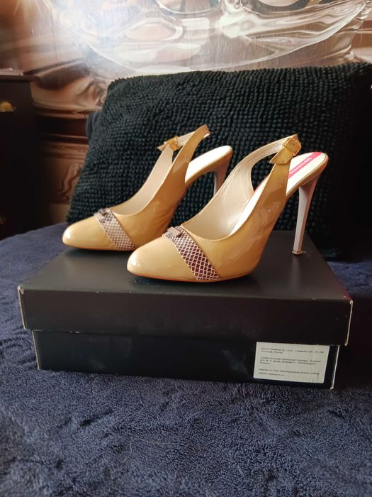 Szpilki Syrena damskie na obcasie 38