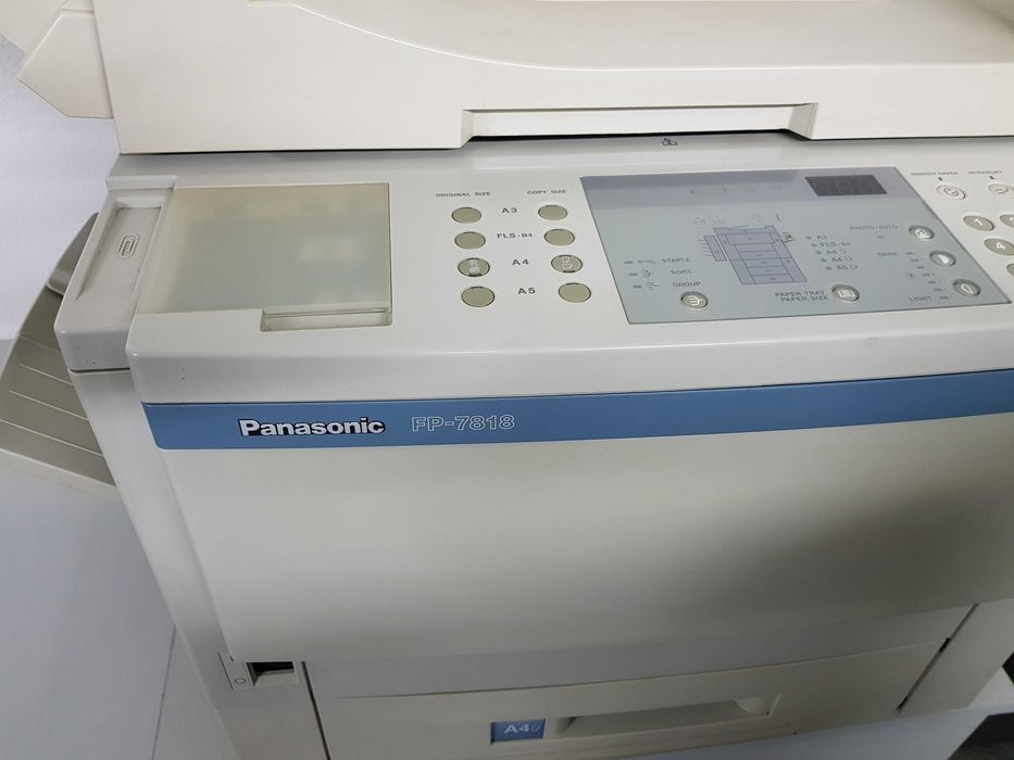 Fotocopiadora Panasonic FP-7818 formatos A4 e A3