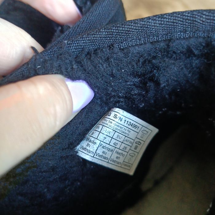 Śniegowce UGG platforma 40 czarne